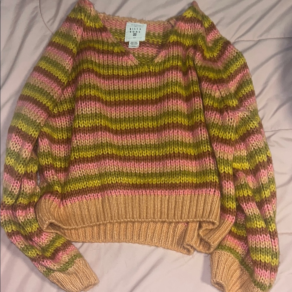 Billabong stripped sweater